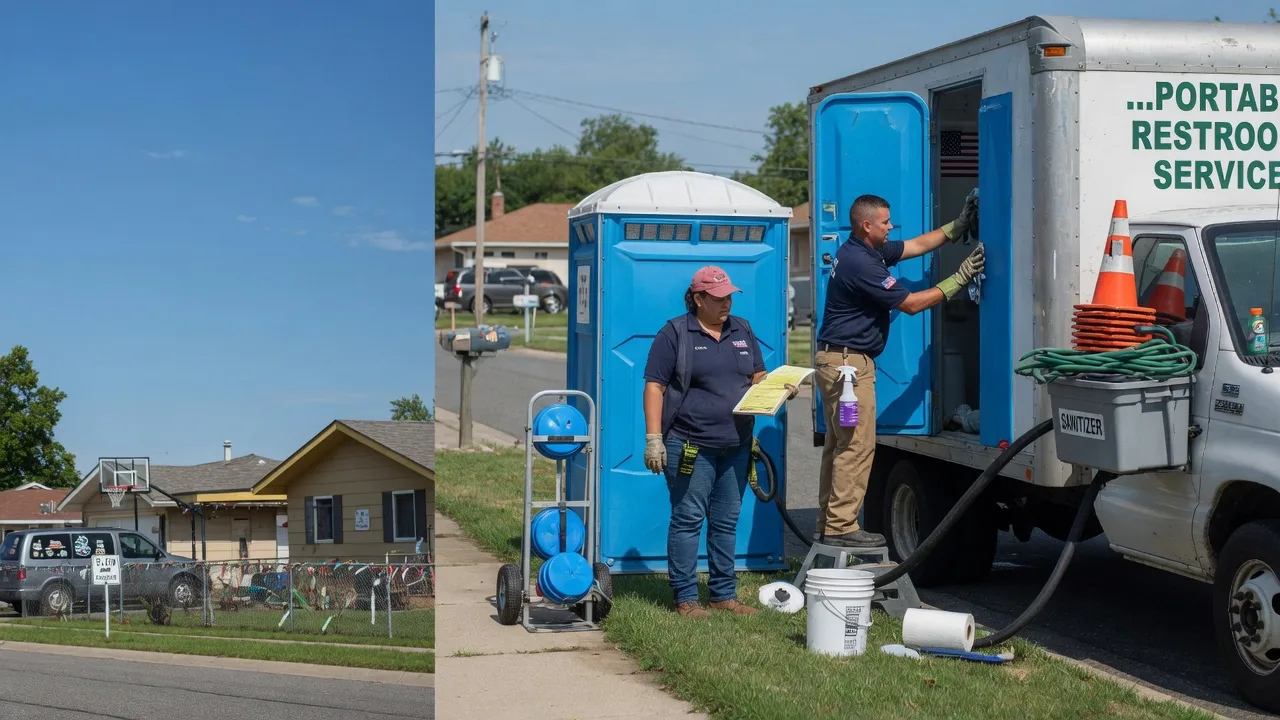 Portable Toilet Rental in South Bend, TX near me